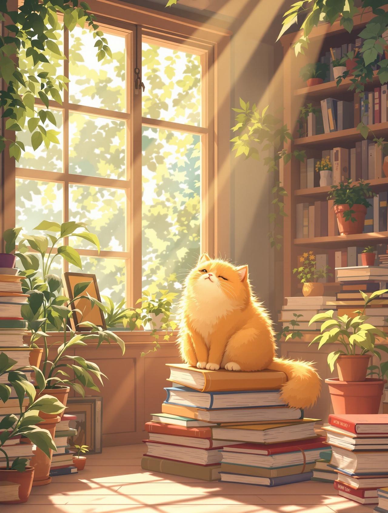 短剧免费追剧 - 夏日的猫与旧书屋 短剧免费追剧 - 夏日的猫与旧书屋